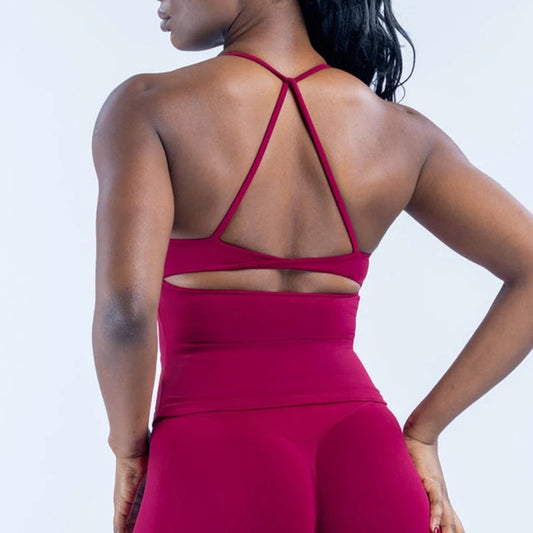 Iris Twist Back Tank