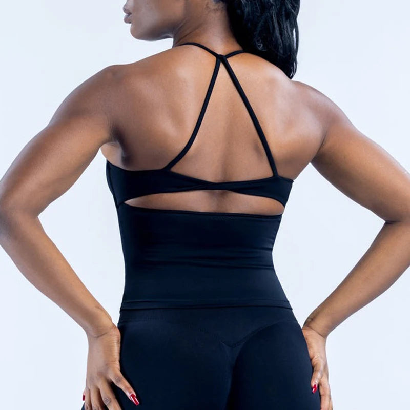 Iris Twist Back Tank