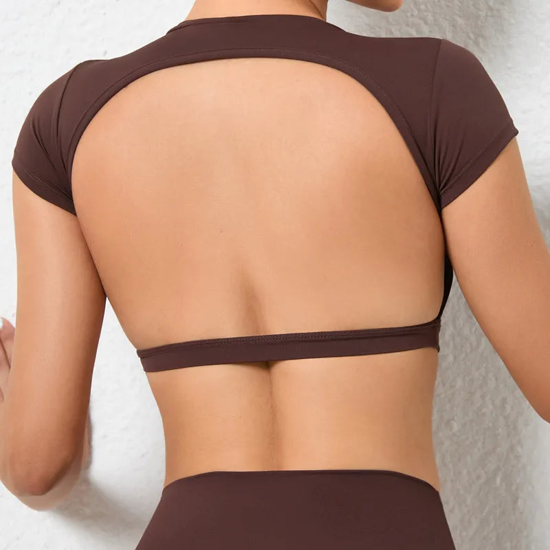 Open Back Cropped