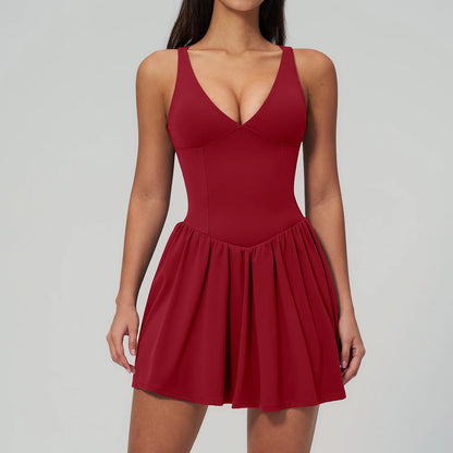 Cleo Pleated Romper