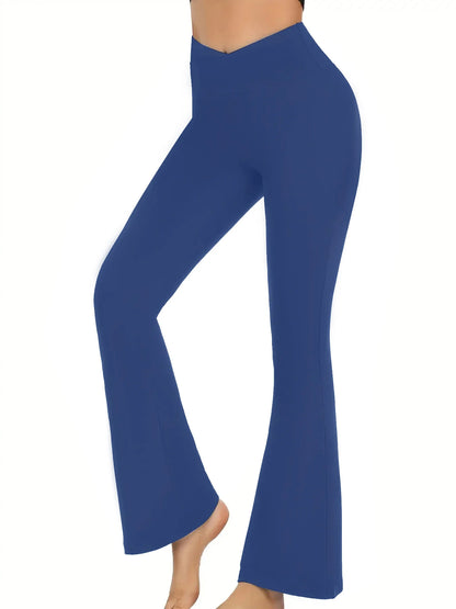 Rosa Crossover Flare Leggings