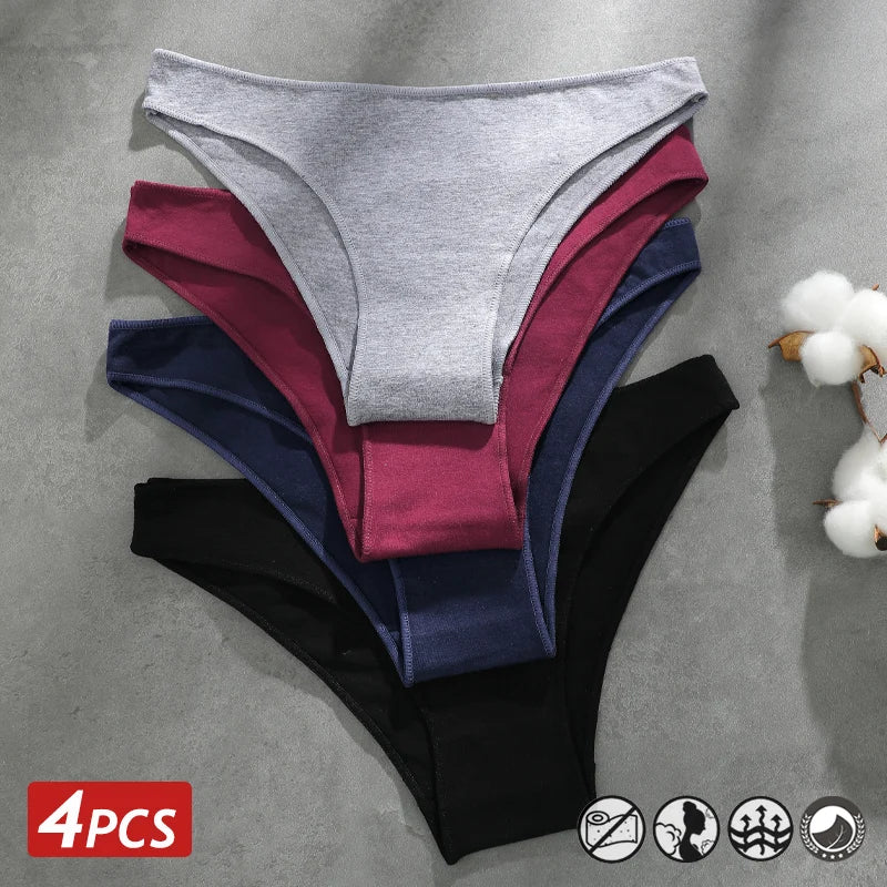 Cozy Cotton Briefs 4-Pack
