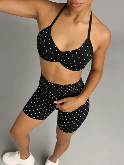 Lia Dot Biker Set
