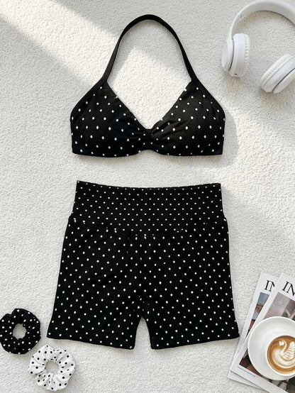 Lia Dot Biker Set