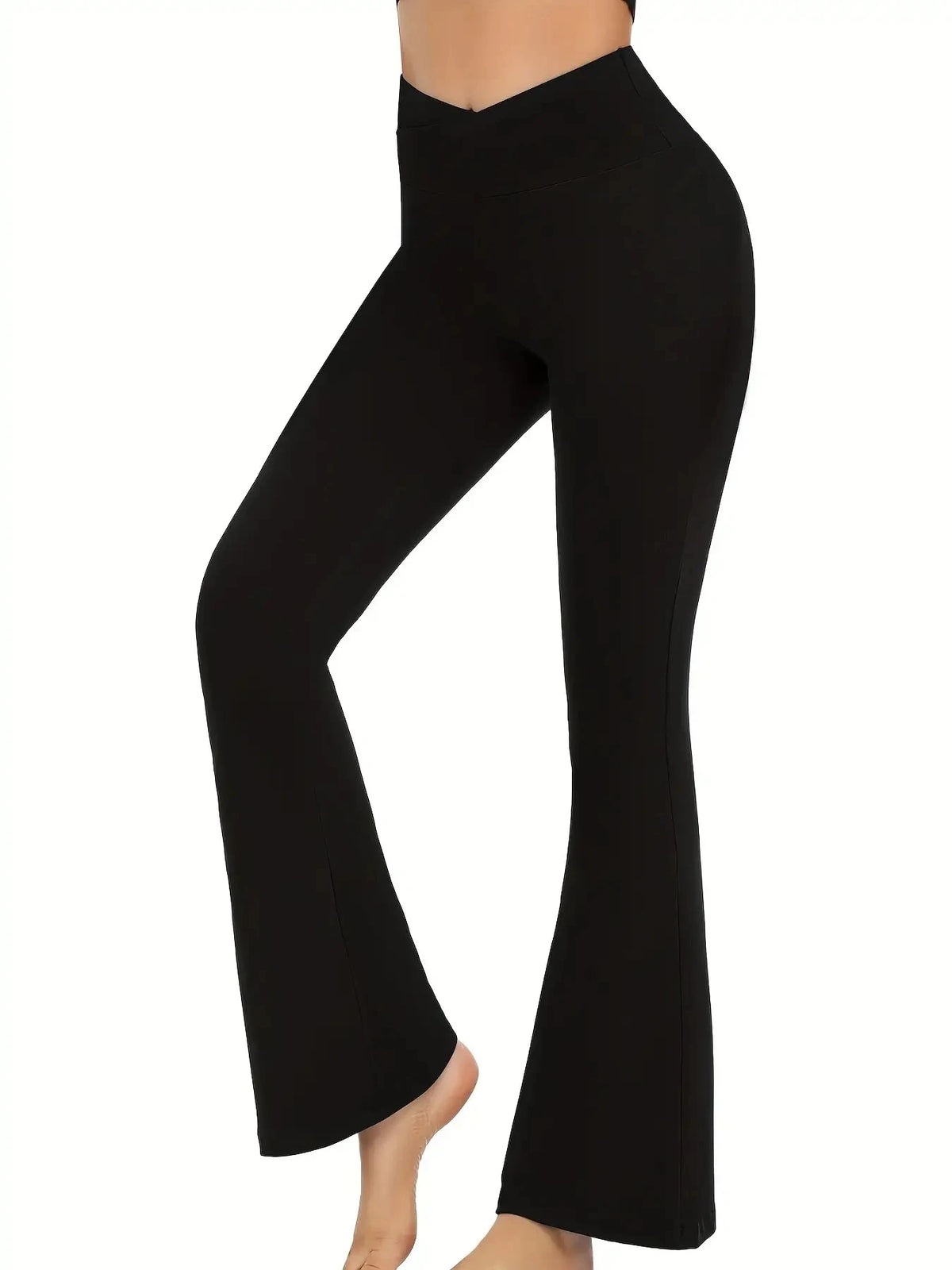 Rosa Crossover Flare Leggings