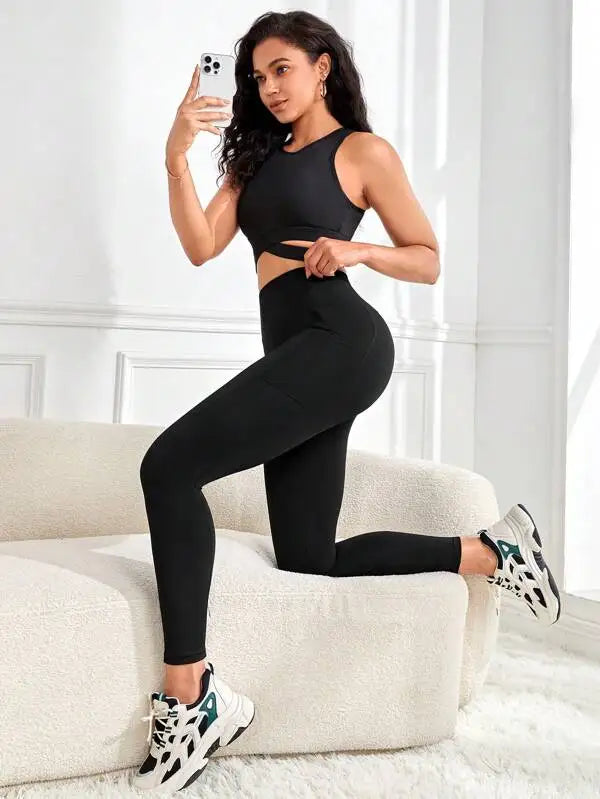Daisy Pocket Leggings